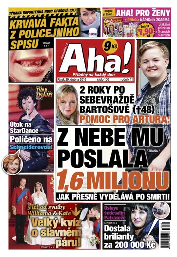 Obálka e-magazínu AHA! 29.4.2016