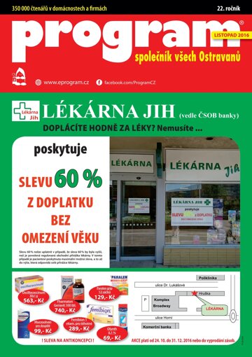 Obálka e-magazínu Program OV 11-2016