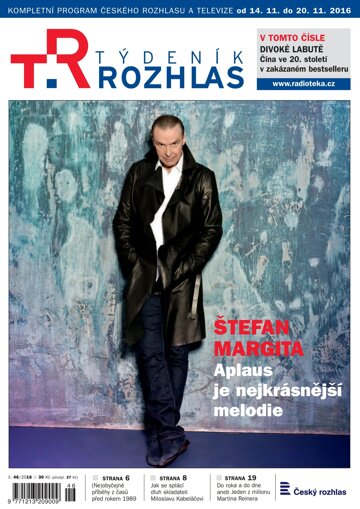 Obálka e-magazínu Týdeník Rozhlas 46/2016
