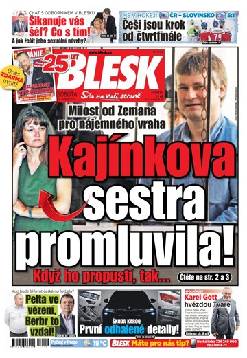 Obálka e-magazínu Blesk 13.5.2017