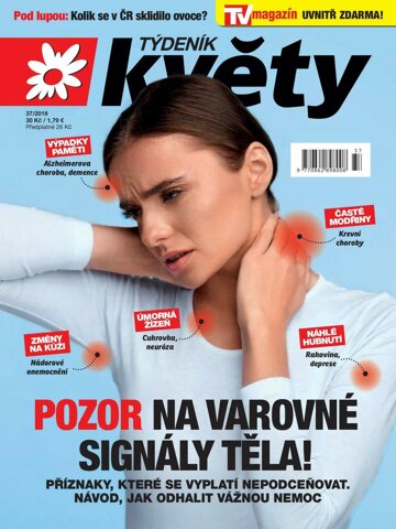 Obálka e-magazínu Týdení Květy 37/2018