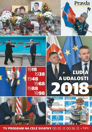 Obálka e-magazínu Magazín Pravdy 20.12.2018