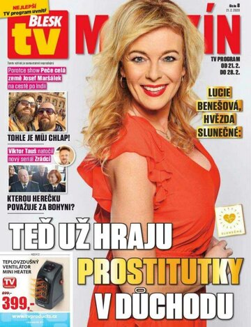 Obálka e-magazínu Příloha Blesk Tv - 21.2.2020