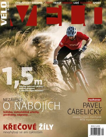 Obálka e-magazínu Velo 9/2020