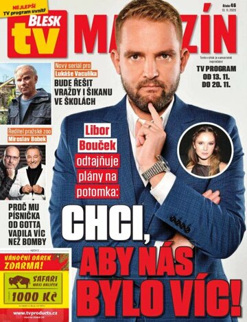 Obálka e-magazínu Příloha Blesk Tv 13.11.2020