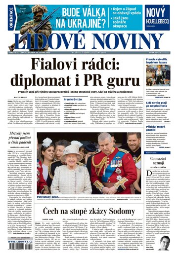 Obálka e-magazínu Lidové noviny 15.1.2022