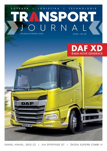 Obálka e-magazínu TRANSPORT Journal 2/2022