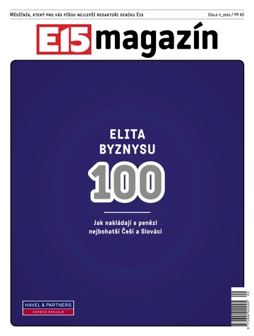 Obálka e-magazínu E15 - magazín - 09/2022