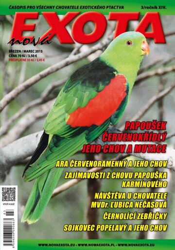 Obálka e-magazínu Nová EXOTA 3/2015