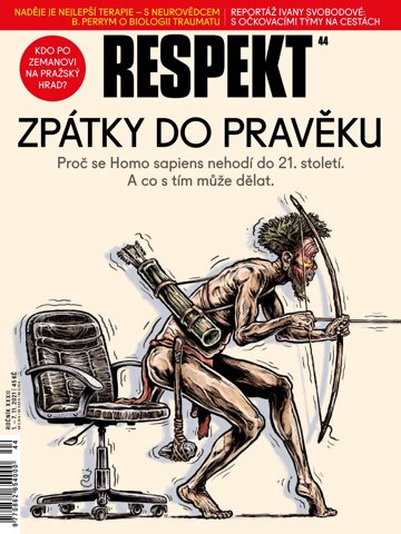 Obálka e-magazínu Respekt 1.11.2021
