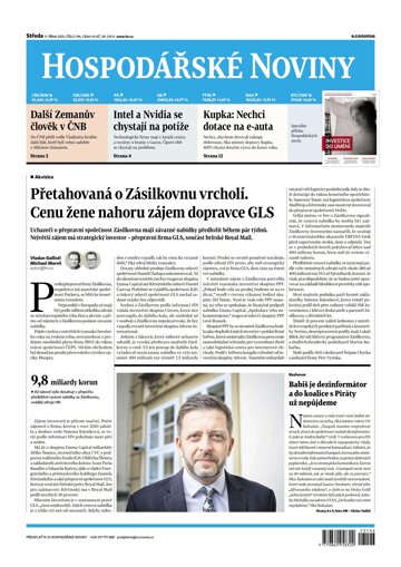 Obálka e-magazínu Hospodářské noviny 196 - 11.10.2023