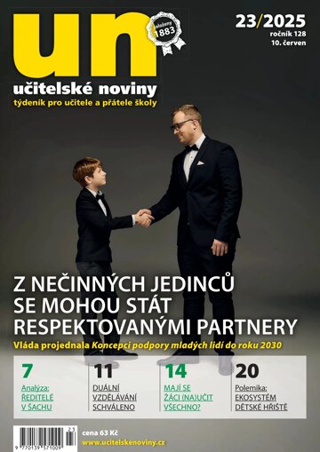 Obálka e-magazínu Učitelské noviny 23/2025