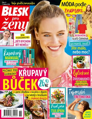 Obálka e-magazínu Blesk pro ženy 15/2026