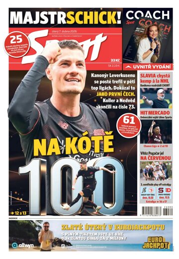 Obálka e-magazínu Sport 7.4.2026