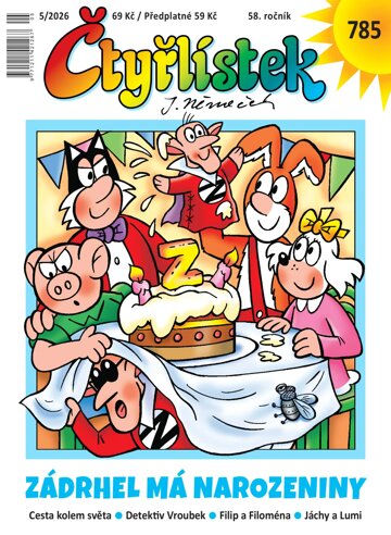 Obálka e-magazínu Čtyřlístek 5/2026