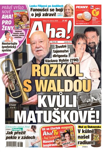 Obálka e-magazínu AHA! 14.4.2026