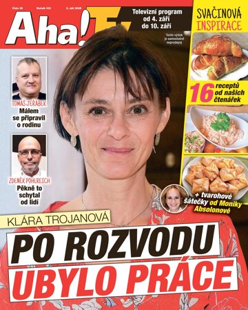 Obálka e-magazínu AHA! Tv - 03.09.2026