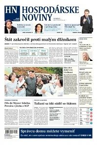 Obálka e-magazínu Hospodárske noviny 17.7.2013