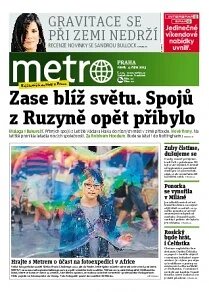 Obálka e-magazínu deník METRO 4.10.2013