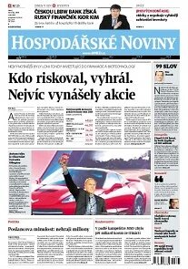Obálka e-magazínu Hospodářské noviny 009 - 14.1.2014