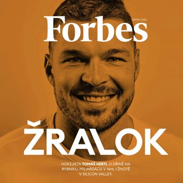 Obálka audioknihy Forbes srpen 2022