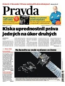Obálka e-magazínu Pravda 13.11.2014