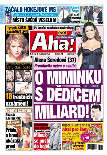 Obálka e-magazínu AHA! 2.5.2015
