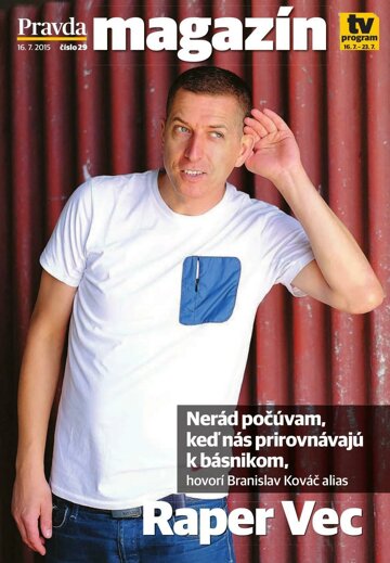 Obálka e-magazínu Magazín Pravdy 16.7.2015