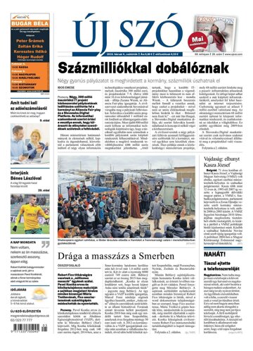 Obálka e-magazínu Új Szó 4.2.2016