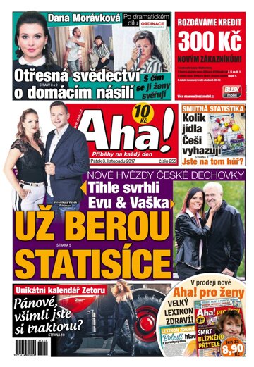 Obálka e-magazínu AHA! 3.11.2017