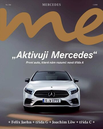 Obálka e-magazínu Mercedes me 1/2018
