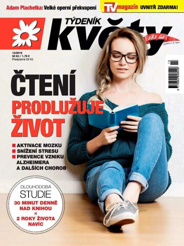 Obálka e-magazínu Týdeník Květy 13/2019
