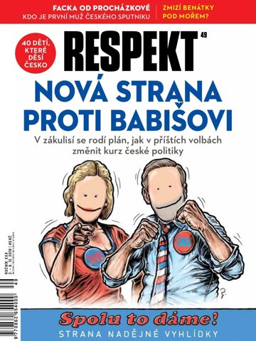 Obálka e-magazínu Respekt 49/2019