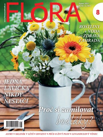 Obálka e-magazínu Flóra 8/2021