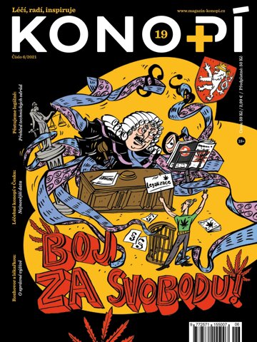 Obálka e-magazínu Konopí č. 19