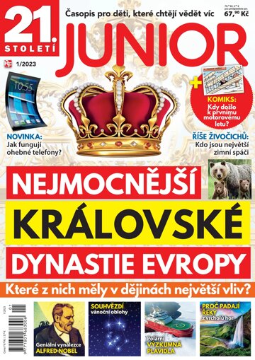 Obálka e-magazínu 21. století JUNIOR 1/23