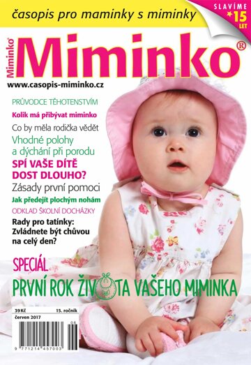Obálka e-magazínu Miminko 6/2017