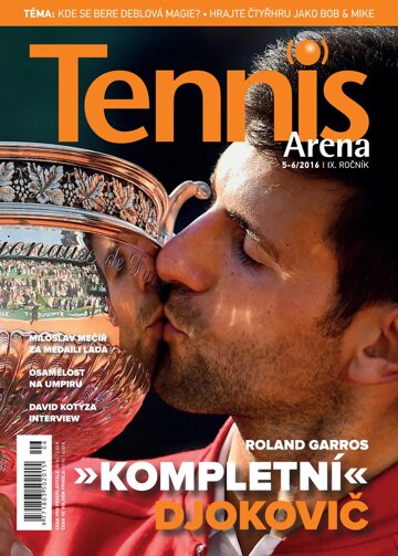Obálka e-magazínu Tennis Arena 5-6/2016