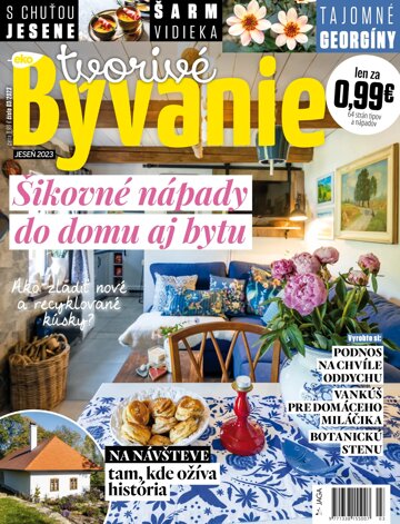 Obálka e-magazínu Tvorivé bývanie 3/2023