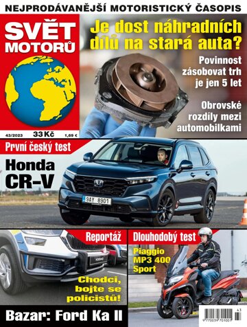 Obálka e-magazínu Svět motorů 43/2023