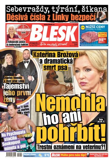 Obálka e-magazínu Blesk 29.1.2024