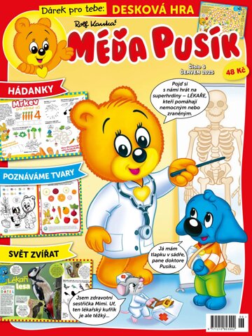 Obálka e-magazínu Méďa Pusík 6/2025