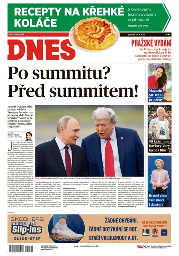 Obálka e-magazínu MF Dnes 18.8.2025