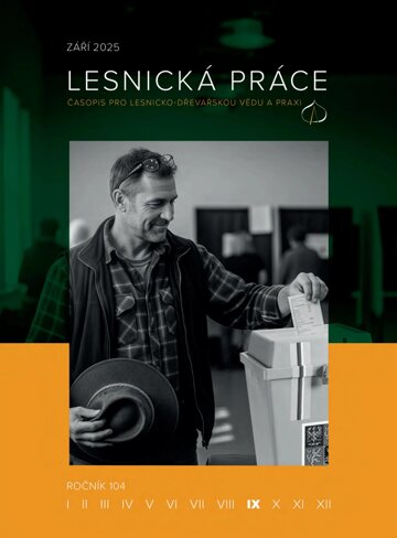 Obálka e-magazínu LESNICKÁ PRÁCE 9/2025