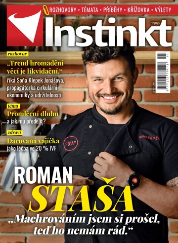 Obálka e-magazínu Instinkt 11/2025