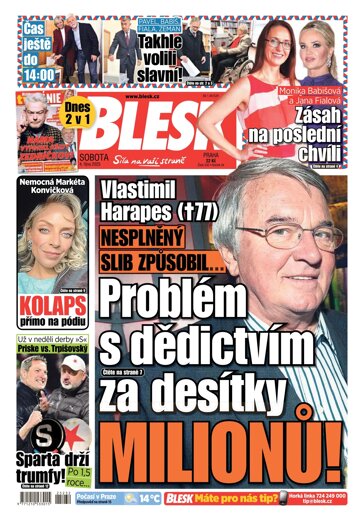 Obálka e-magazínu Blesk 4.10.2025