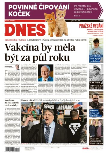 Obálka e-magazínu MF Dnes 22.5.2026