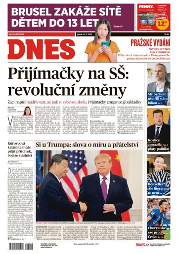 Obálka e-magazínu MF Dnes 25.9.2026
