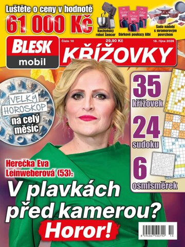 Obálka e-magazínu BleskMobil křížovky 10/2026