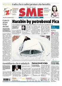 Obálka e-magazínu SME 7.1.2014